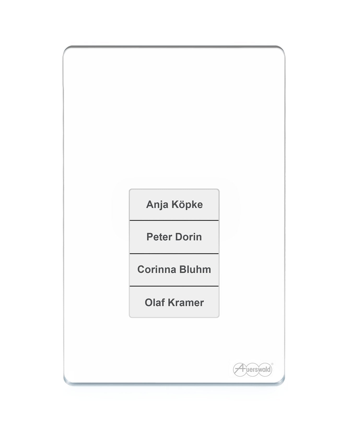Auerswald Tfs-Dialog 400, 4 Teclas, Blanco