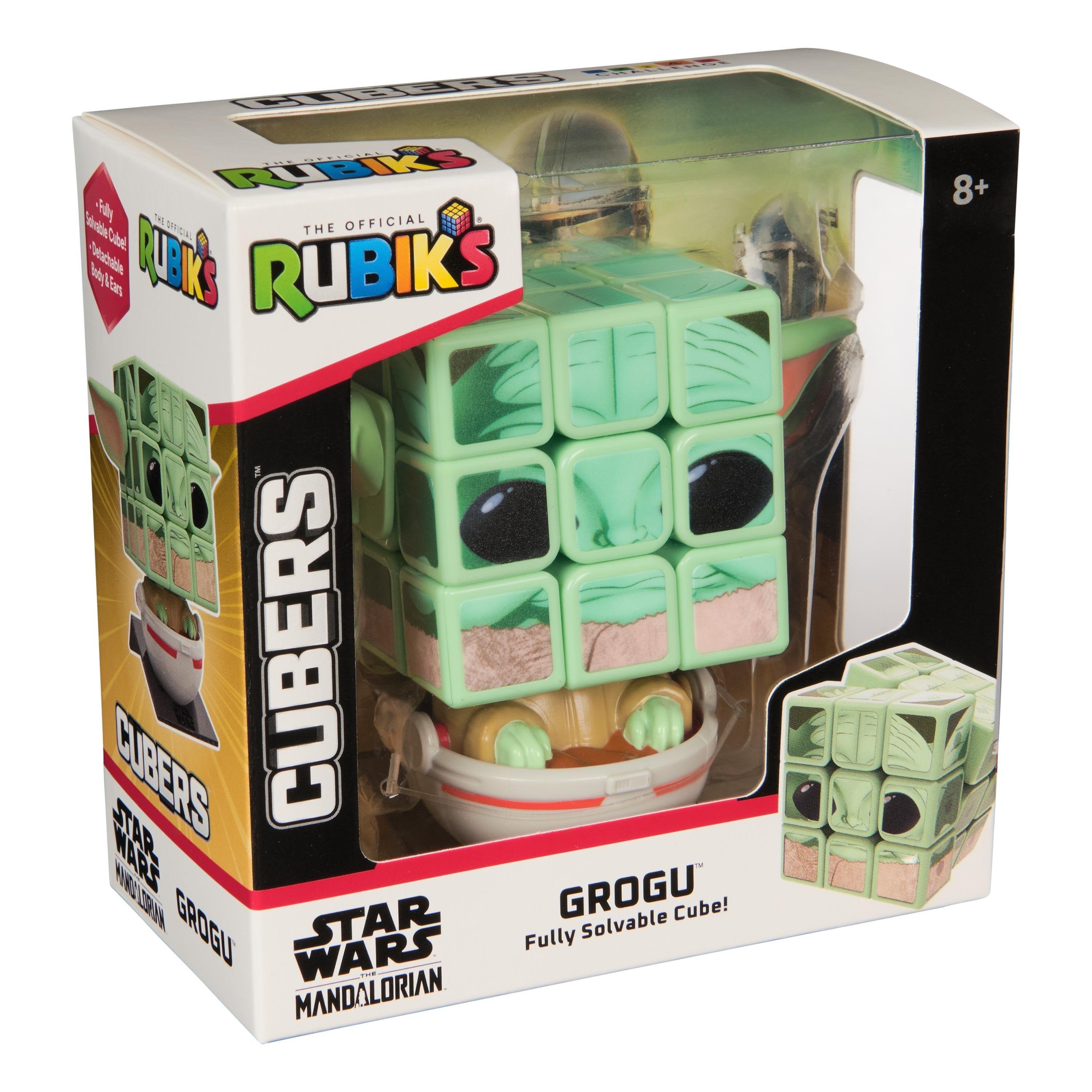 Spin Master Rubik'S - Cubers 3x3 Grogu, Juego De Habilidad 6074030