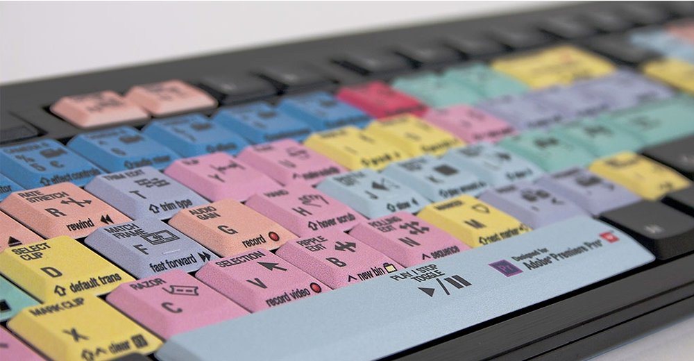 Logickeyboard Adobe Premiere Pro Cc Fr (Pc Nero)