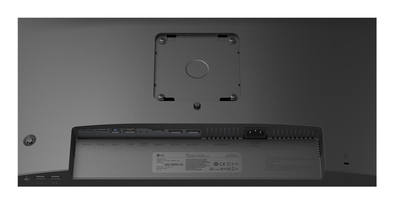 Monitor Led Ips Lg 24ba750 23.8" 1920 X 1080 5ms Hdmi Displayport Usb C Altavoces Reg. Altura