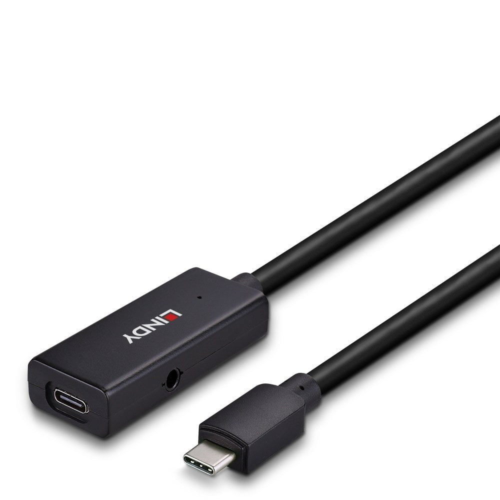 Lindy 43356 Hub De Interfaz Usb 3.2 Gen 1 (3.1 Gen 1) Type-C 5000 Mbit/S Negro