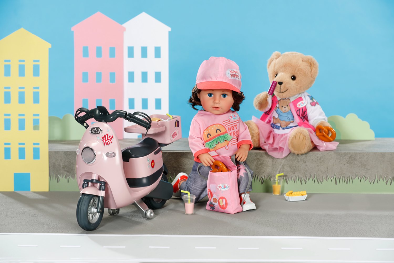 Zapf Creation Baby Born® Snack Shop Outfit 43cm, Accesorios Para Muñecas 835944