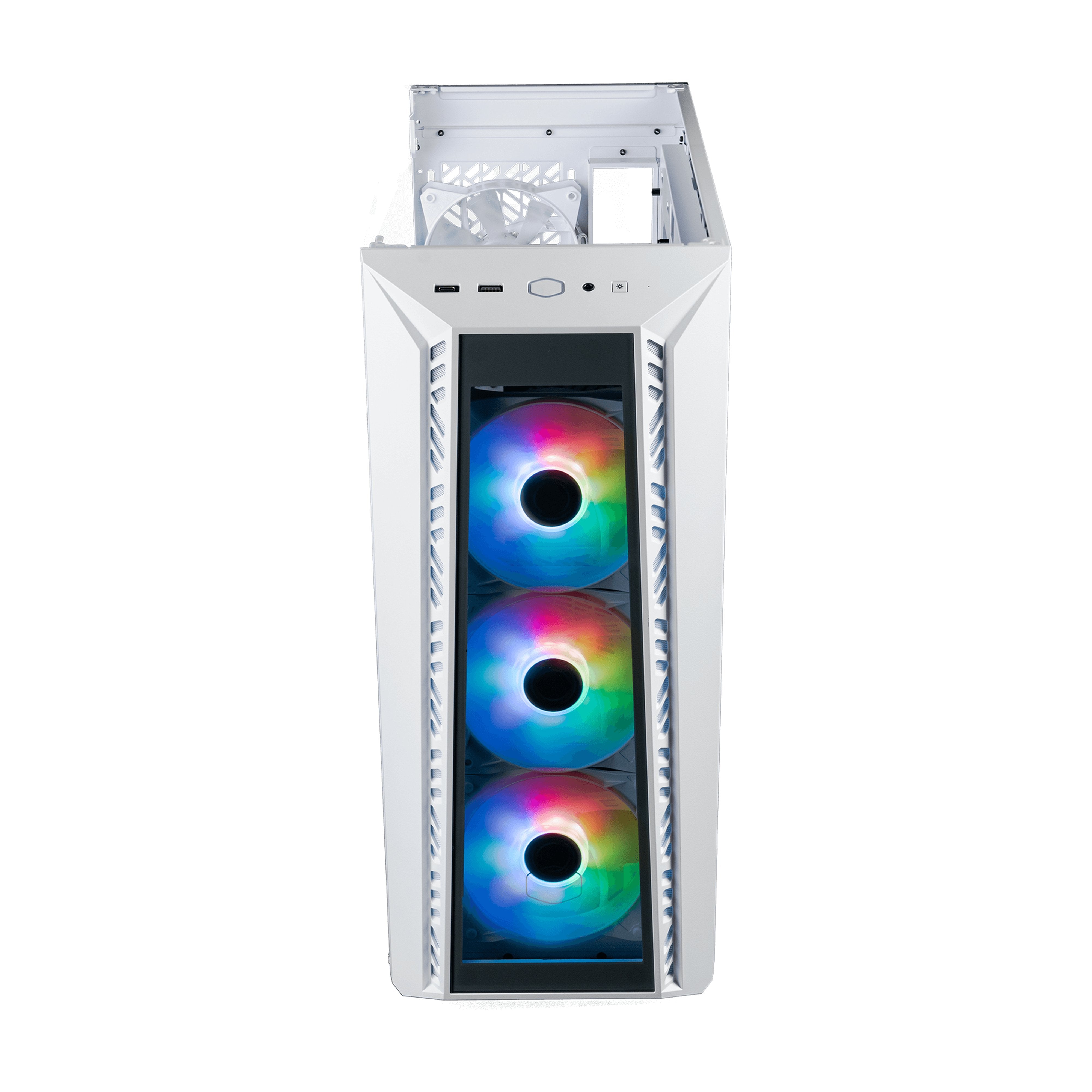 Caja Pc Cooler Master Masterbox 520 Midi Tower Blanco