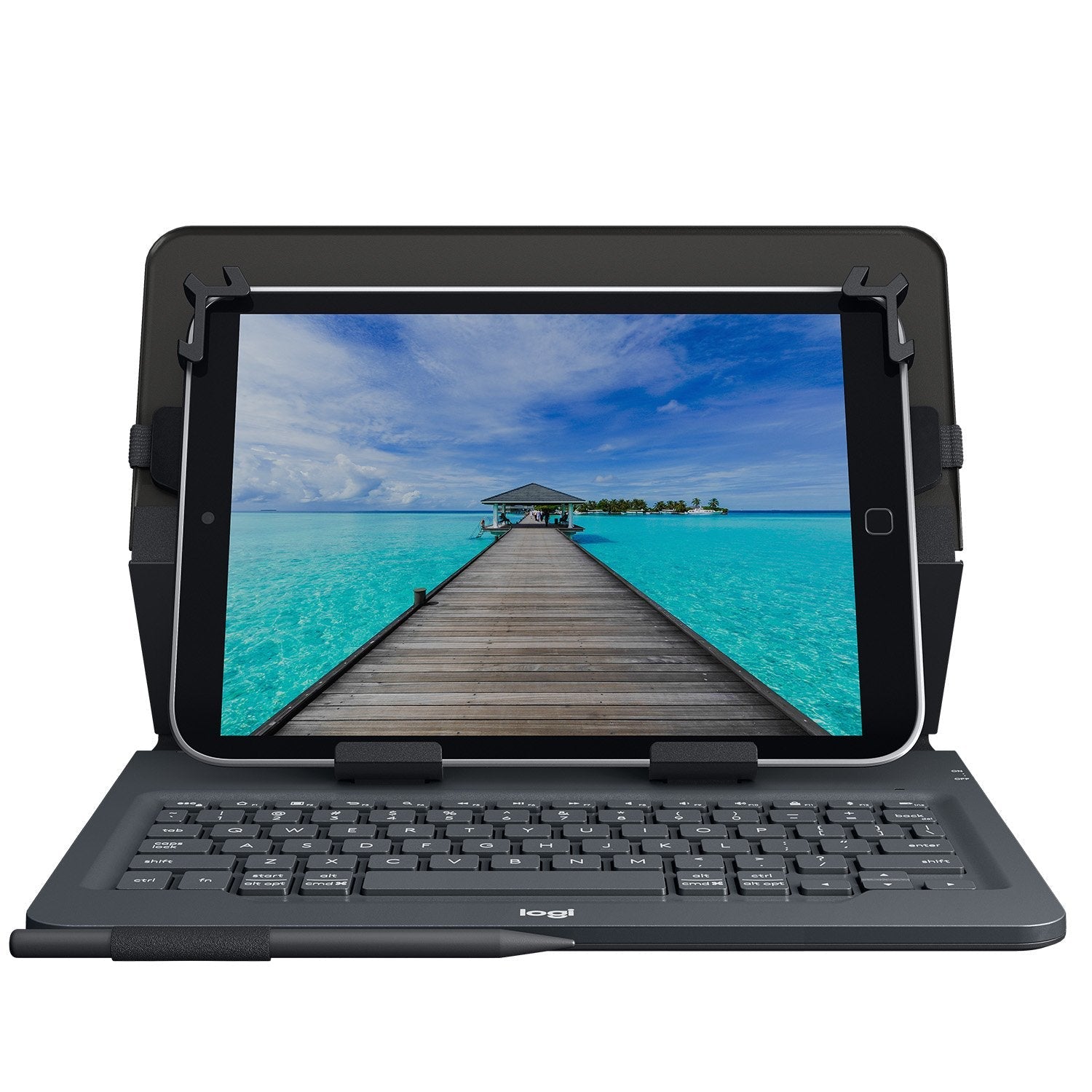 Logitech Universal Funda Con Teclado Azerty (Frances) Bluetooth Negro 920-008338