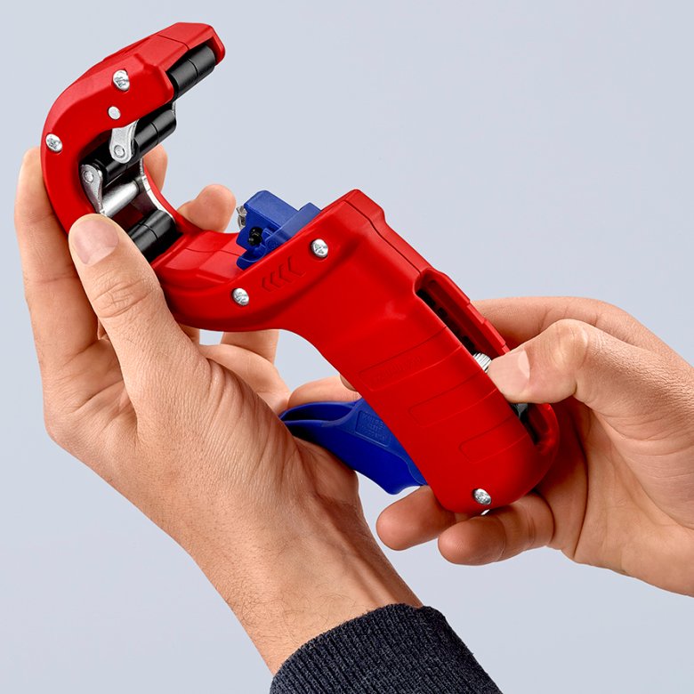 Cortatubos Knipex Dp50 90 23 01 Bk (Rojo Azul) 90 23 01 Bk