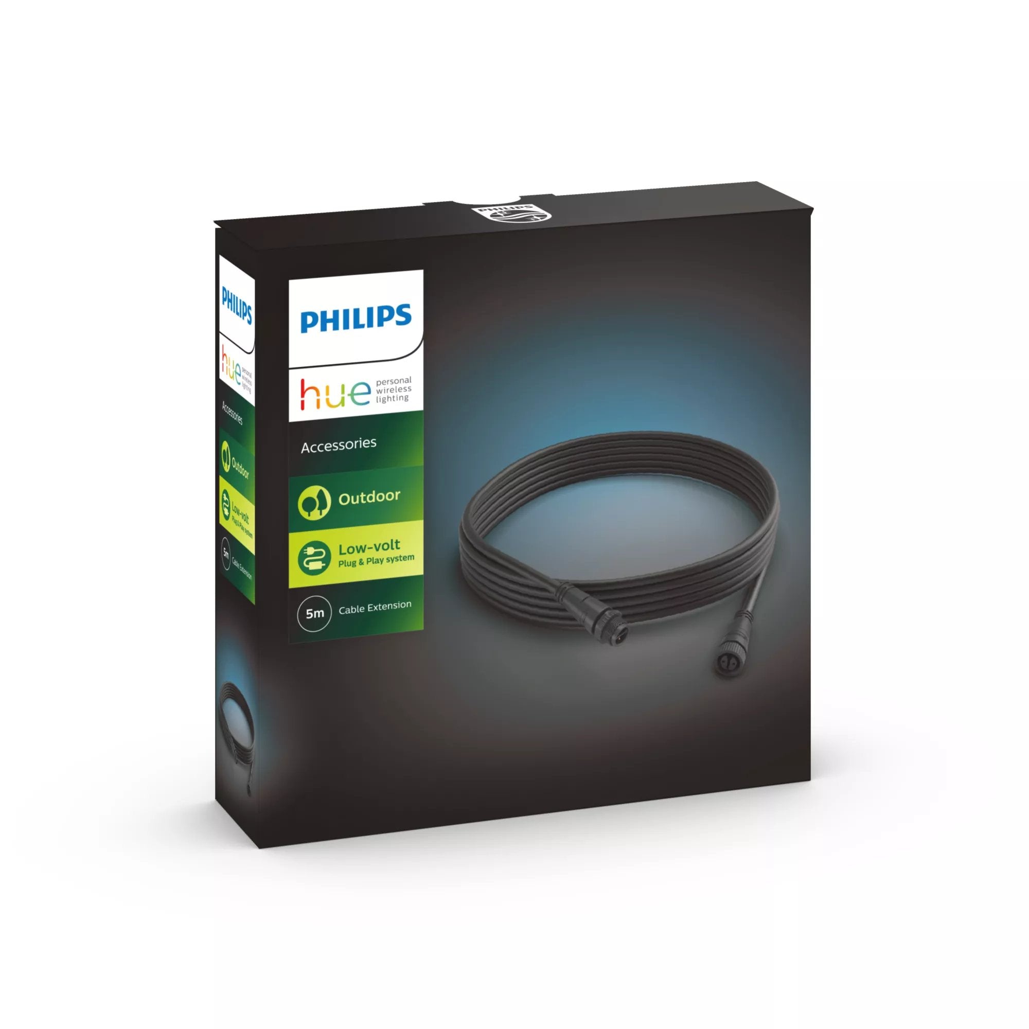 Philips Hue White And Color Ambiance Extensión De Cable Para Exteriores De 5 M