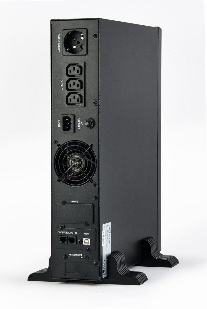 EAN 8716309124775 - Gembird EG-UPSRACK-10 sistema de alimentación ininterrumpida (UPS) Línea interactiva 1 kVA 800 W 4 salida imagen 2
