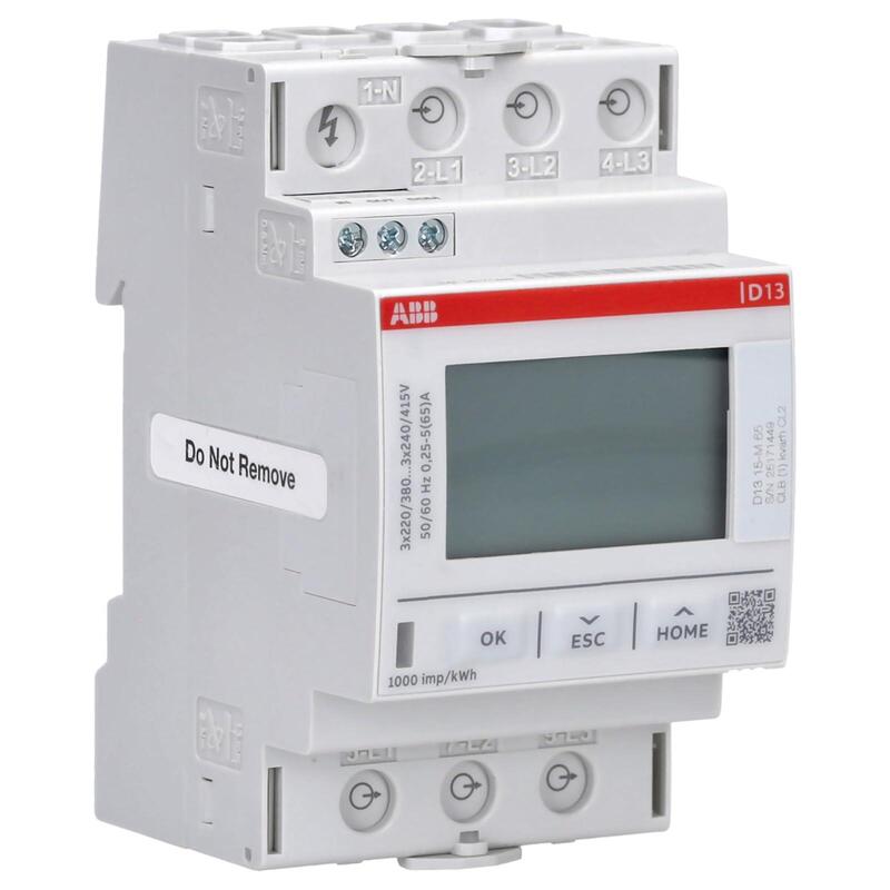 Abb Abb Energiezähler D13 D13 15-M 65 65a, 220 380 V Ac-240 415 V Ac