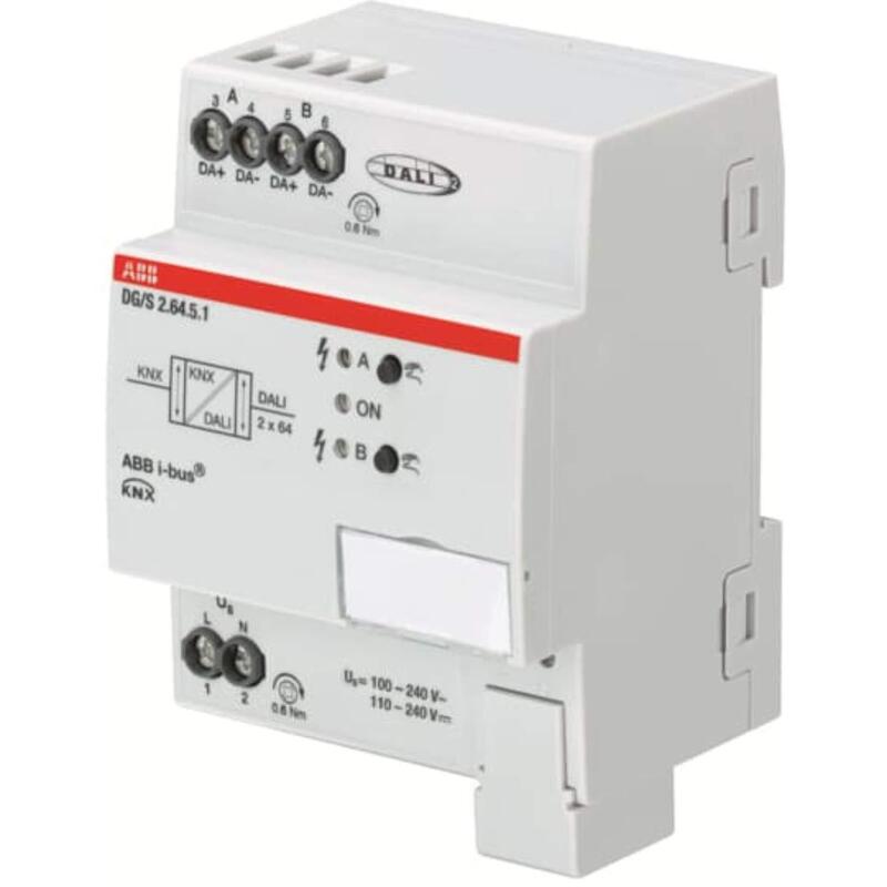 Abb Dg S 2.64.5.1 Dali Gateway 2fach Premium Reg 2cdg110274r0011