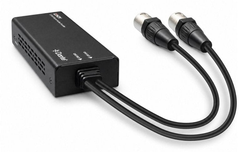 2ch Dante  To Xlr Audio Decoder