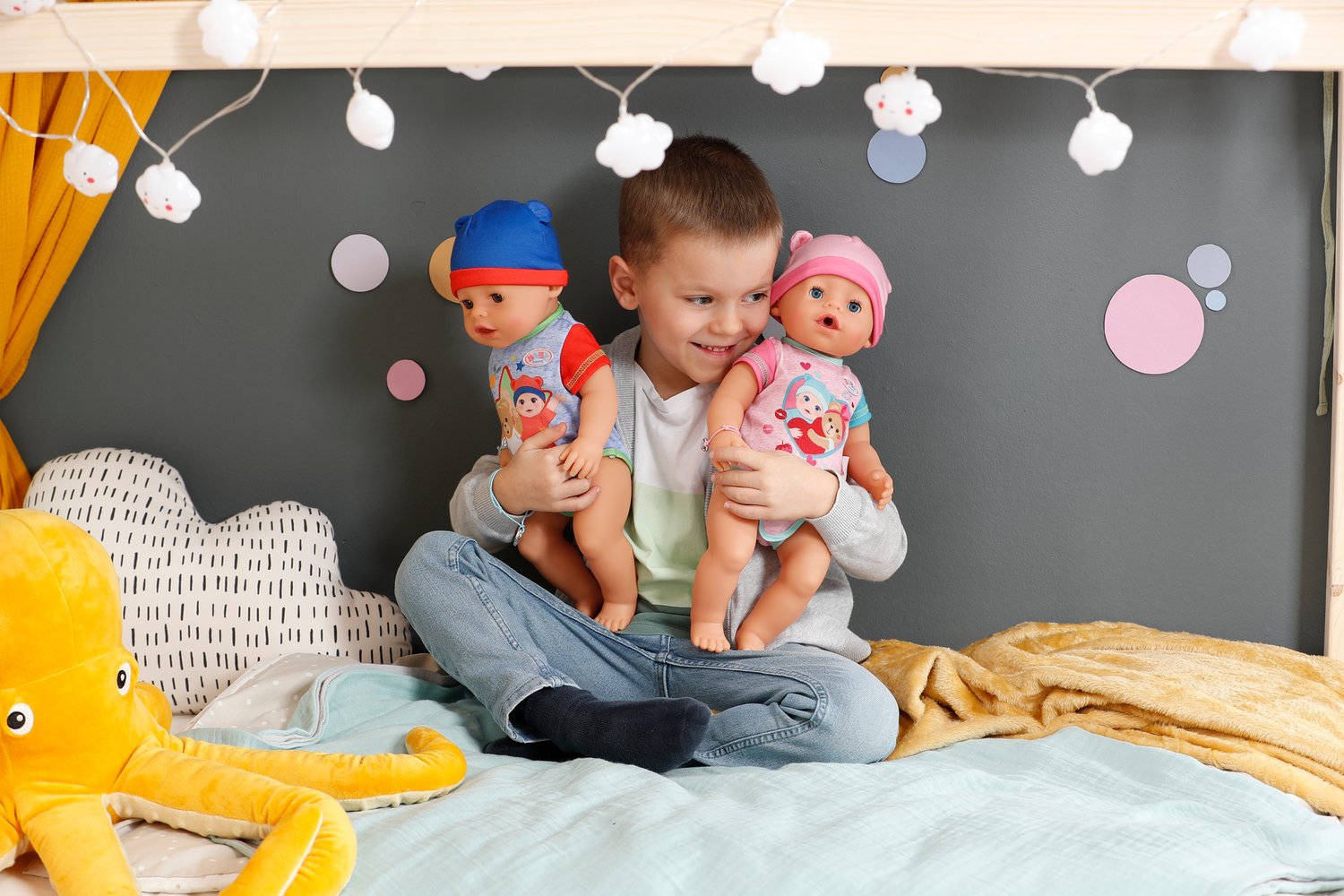 Lalka Baby Born Chlopiec Jonas 43cm