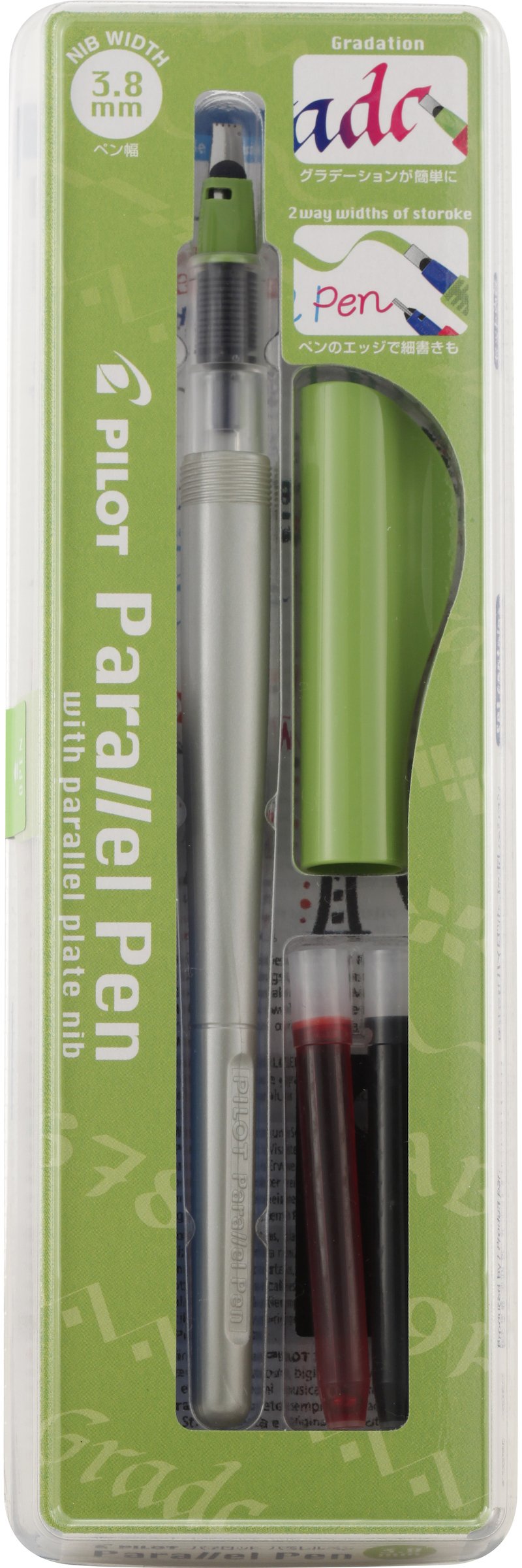 EAN 4902505192388 - Pilot Parallel Pen pluma fuente Negro, Rojo 1 pieza(s) imagen 1