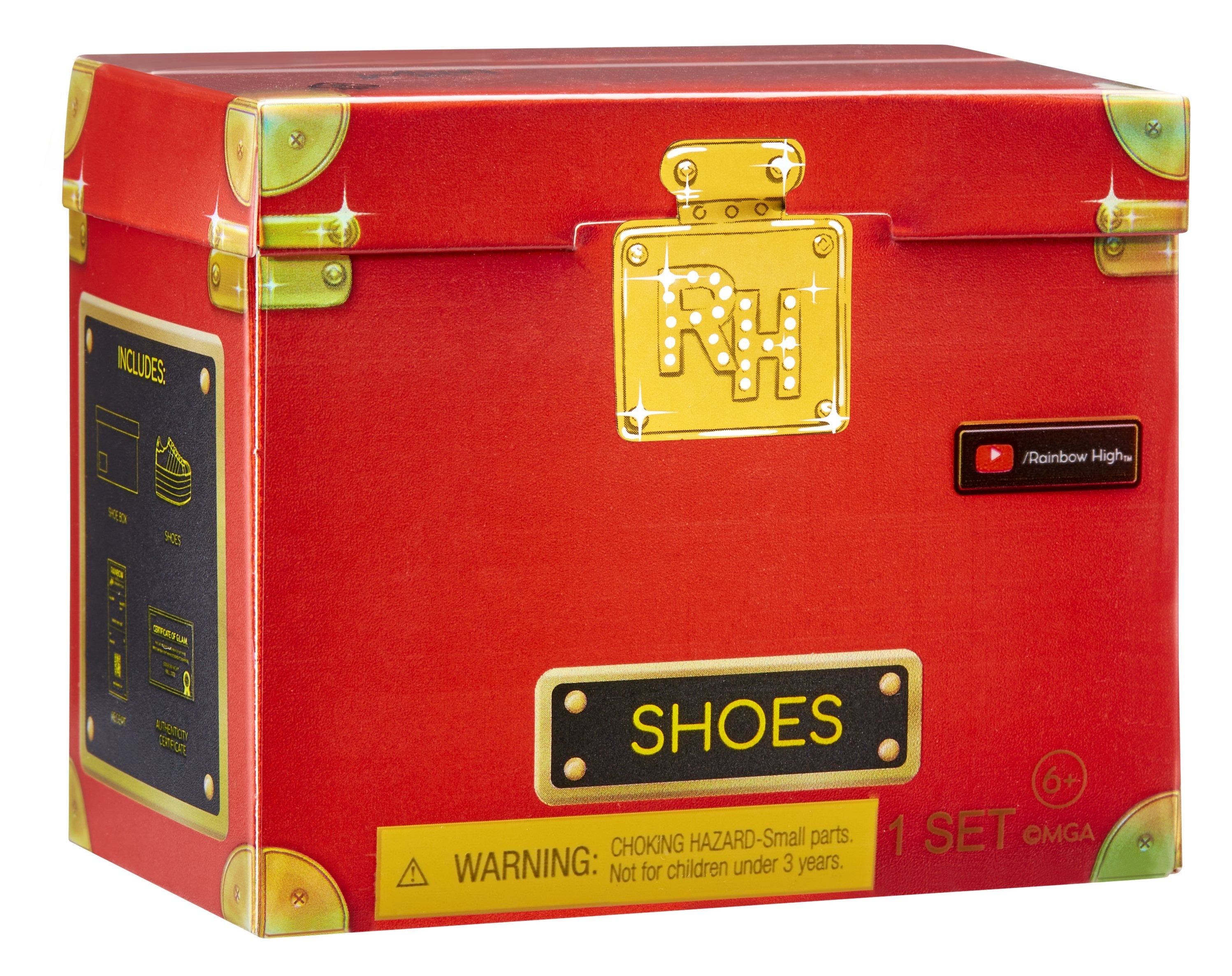 EAN 0035051586074 - Rainbow High Accessories Studio Series 1, S Assortment in PDQ Zapatos de muñeca imagen 32