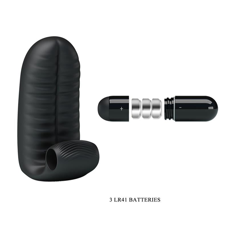 Abbott Funda Para El Dedo Con Vibración Negro