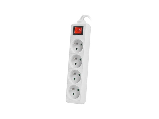 EAN 5901969415452 - Lanberg PS1-04E-0150-W base múltiple 1,5 m 4 salidas AC Interior Blanco imagen 2
