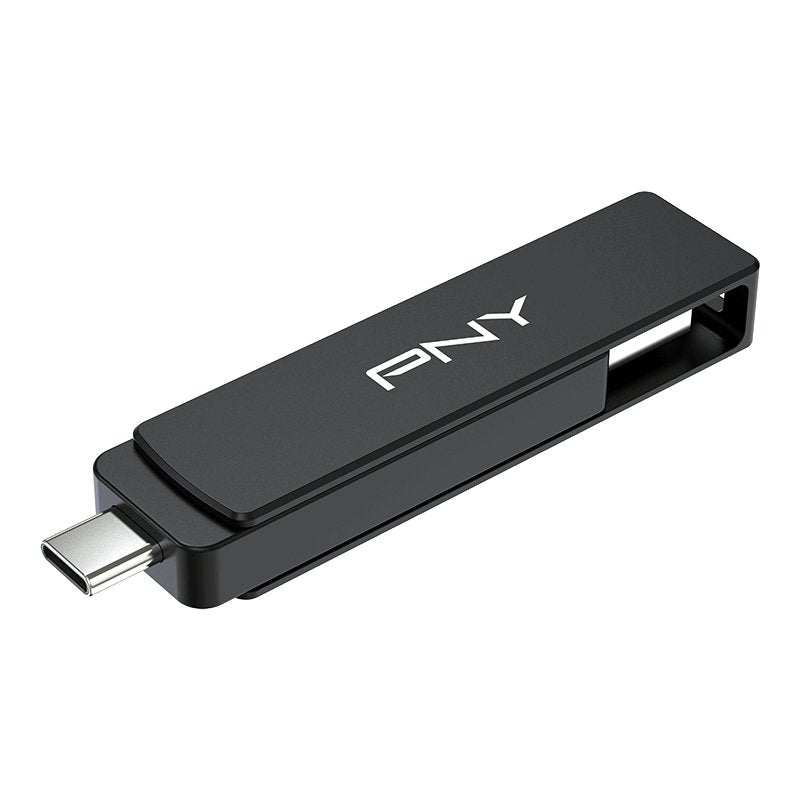 Stick Usb Flash 2 Tb - Pny Otg Duo Link V3 - Type-A Type-C