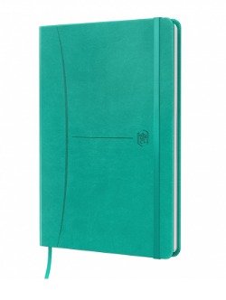 Oxford Libreta Cosida Signature T. Flexible A5 104h Dots Turquesa
