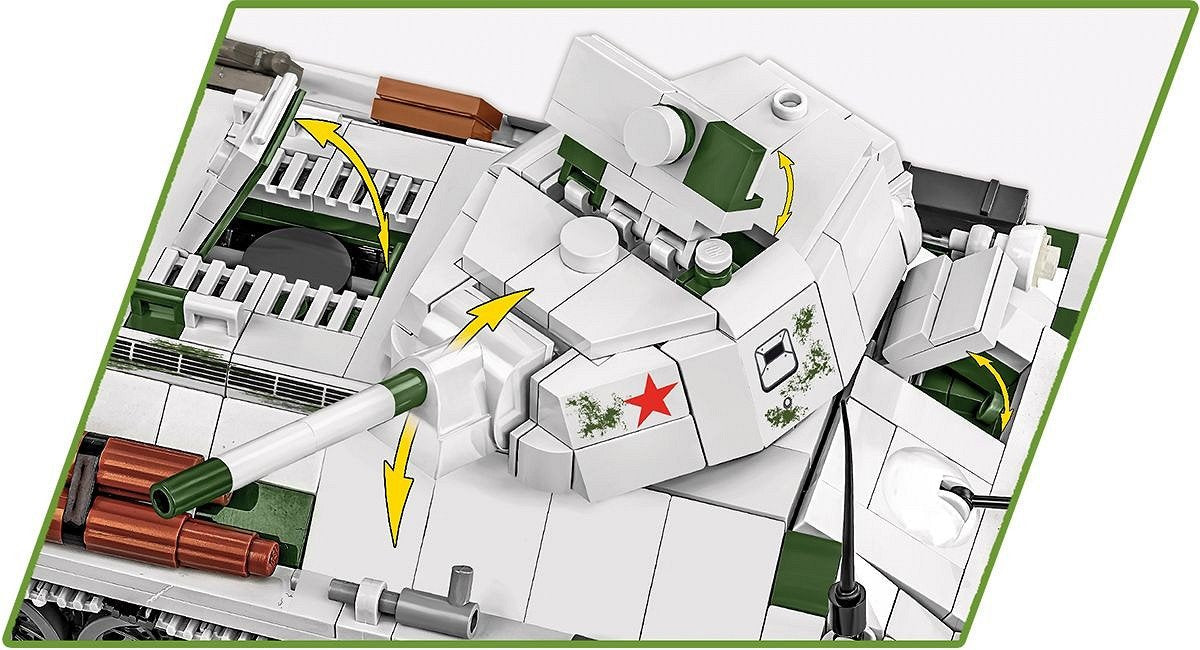 Cobi Blocks Tank T34-76  852 Pcs