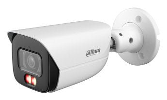 Camara  (Dh-Ipc-Hfw3449ep-As-Il-0280b) Dahua Ip  Bullet Serie 3, 4mp, Ir 50m, Ip67, Soporta Microsd Hasta 512gb, 12 Vdc / Poe, Fija 2.8mm