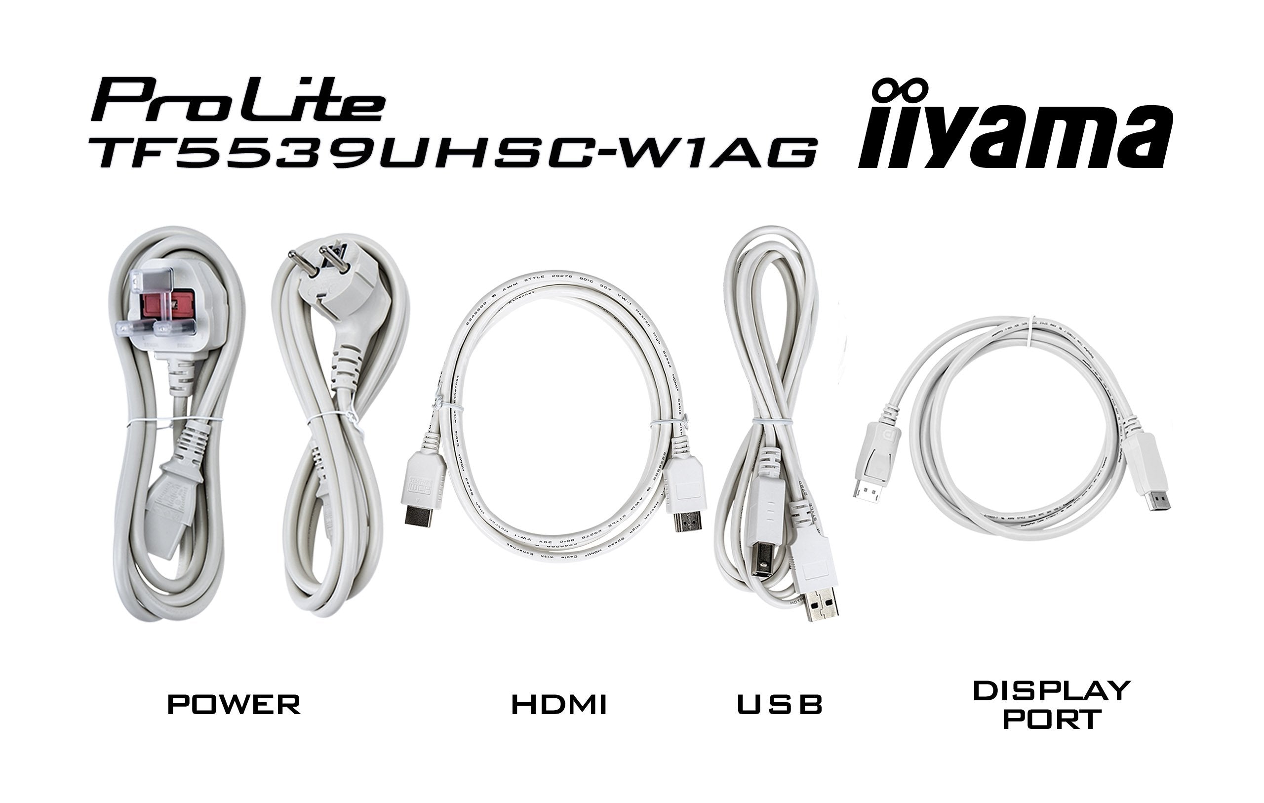 Monitor Iiyama 31,5 Tf3239msc-W1ag Touch 8ms,Vga,Dvi,Hdmi,Dp,Sp