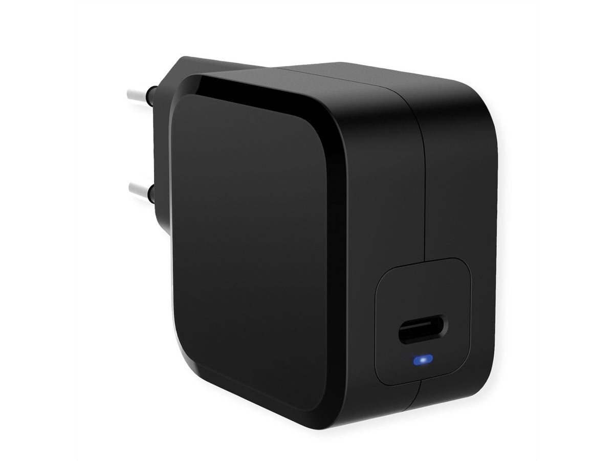 Value Usb Charger Mit Euro-Stecker, 1 Port (Typ-C Pd), 45w