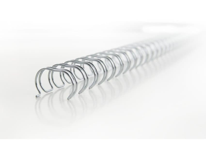 Gbc Wirebind Pack De 100 Alambres De Encuadernacion 8mm Para Paso 3:1 Redondo O Cuadrado - Formato A4 - Para 34