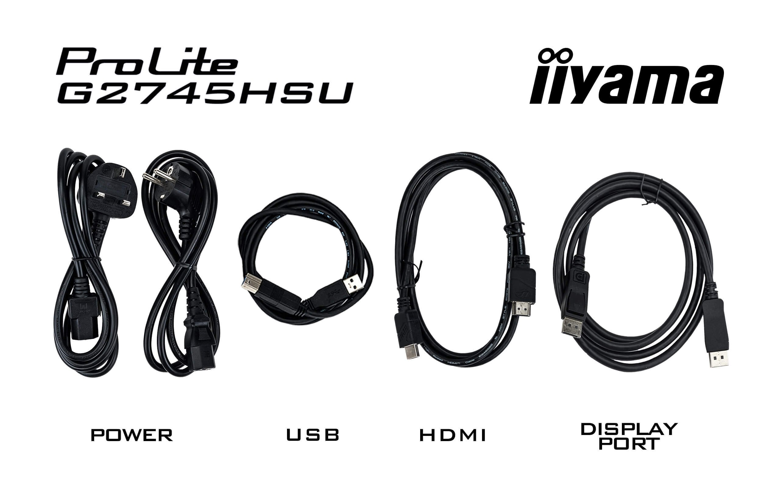 Monitor Iiyama 27" G2745hsu-B2 16:9 Hdmi+Dp+2xusb Ips
