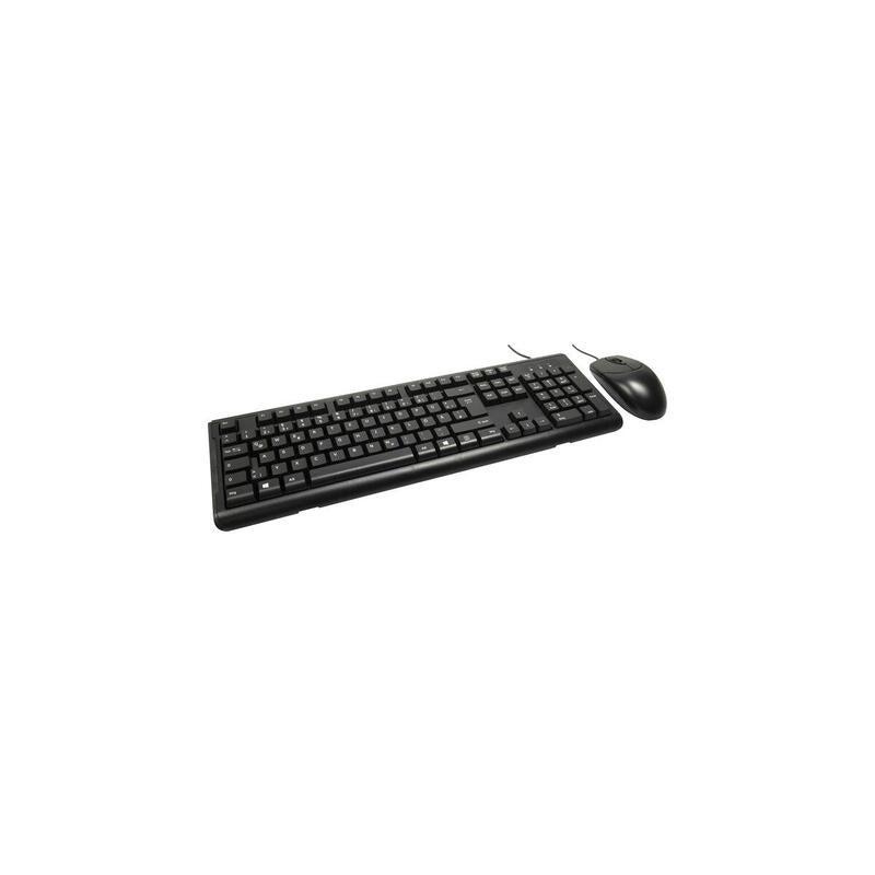 Ac Kb-102de Desktop Usb Negro 1000dpi 105 Tasten Cablegebunden