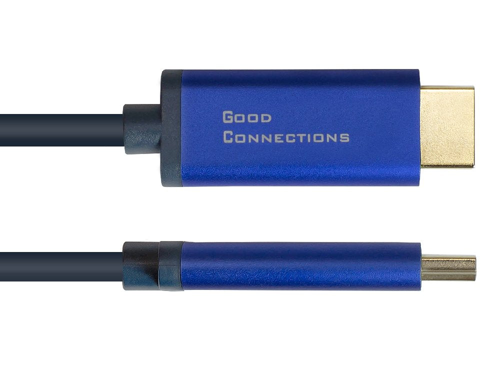 Good Connections Cable Dp1.4-M.-Hdmi2.0-M. Azul 1m