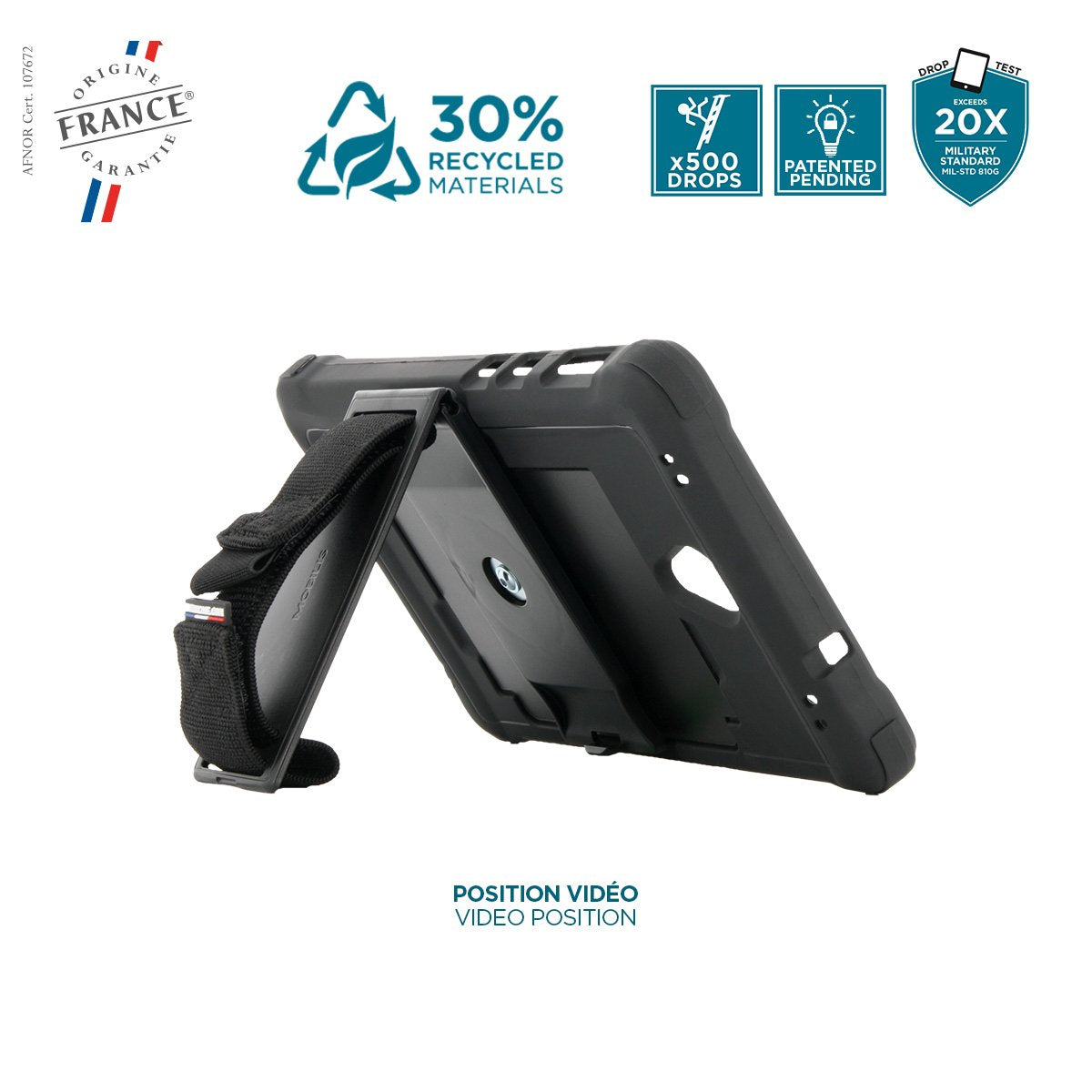 EAN 3700992531496 - Mobilis 067014 funda para tablet 20,3 cm (8") Negro imagen 8