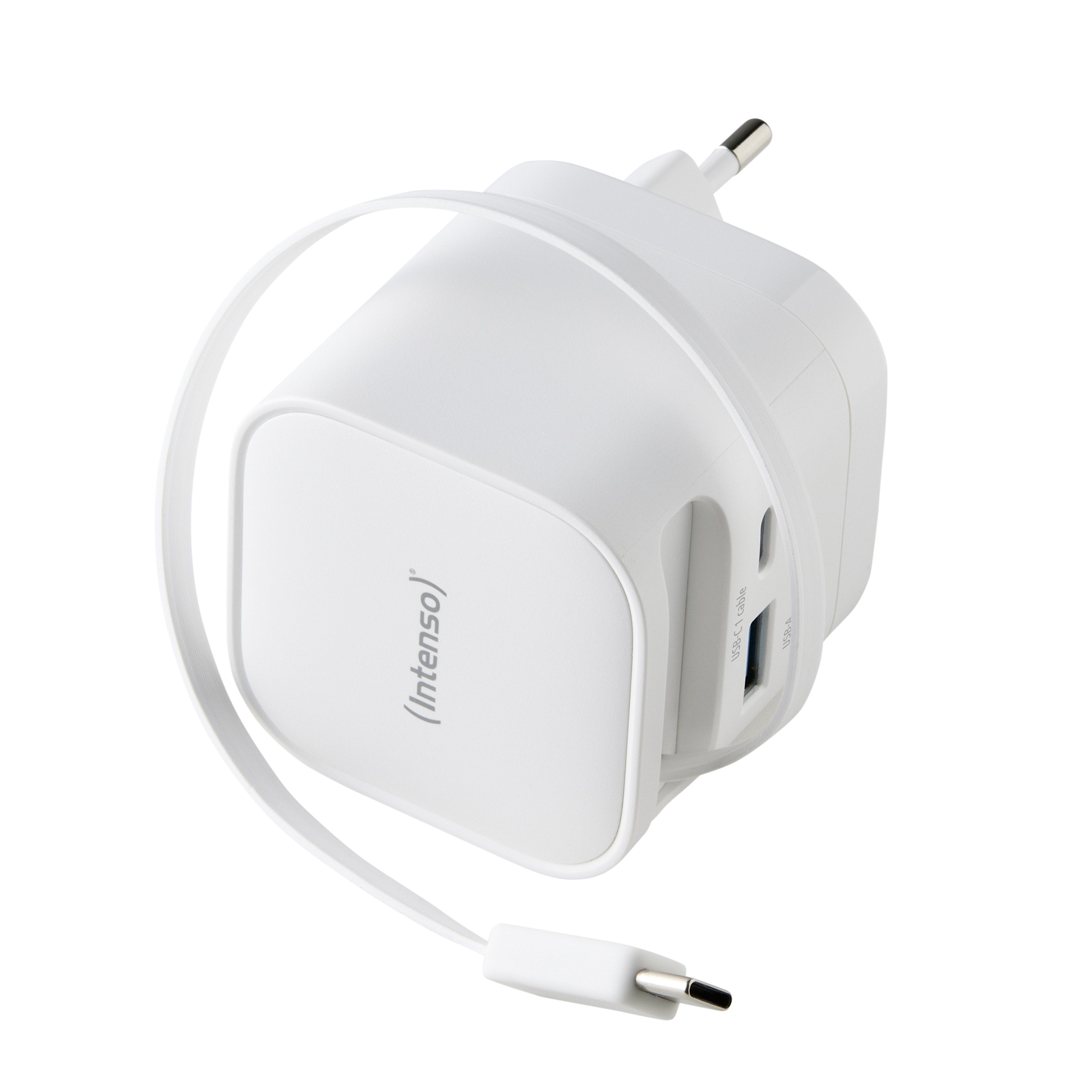 Intenso Compact Fam Charger 65w Usb-C Usb-A Blanco