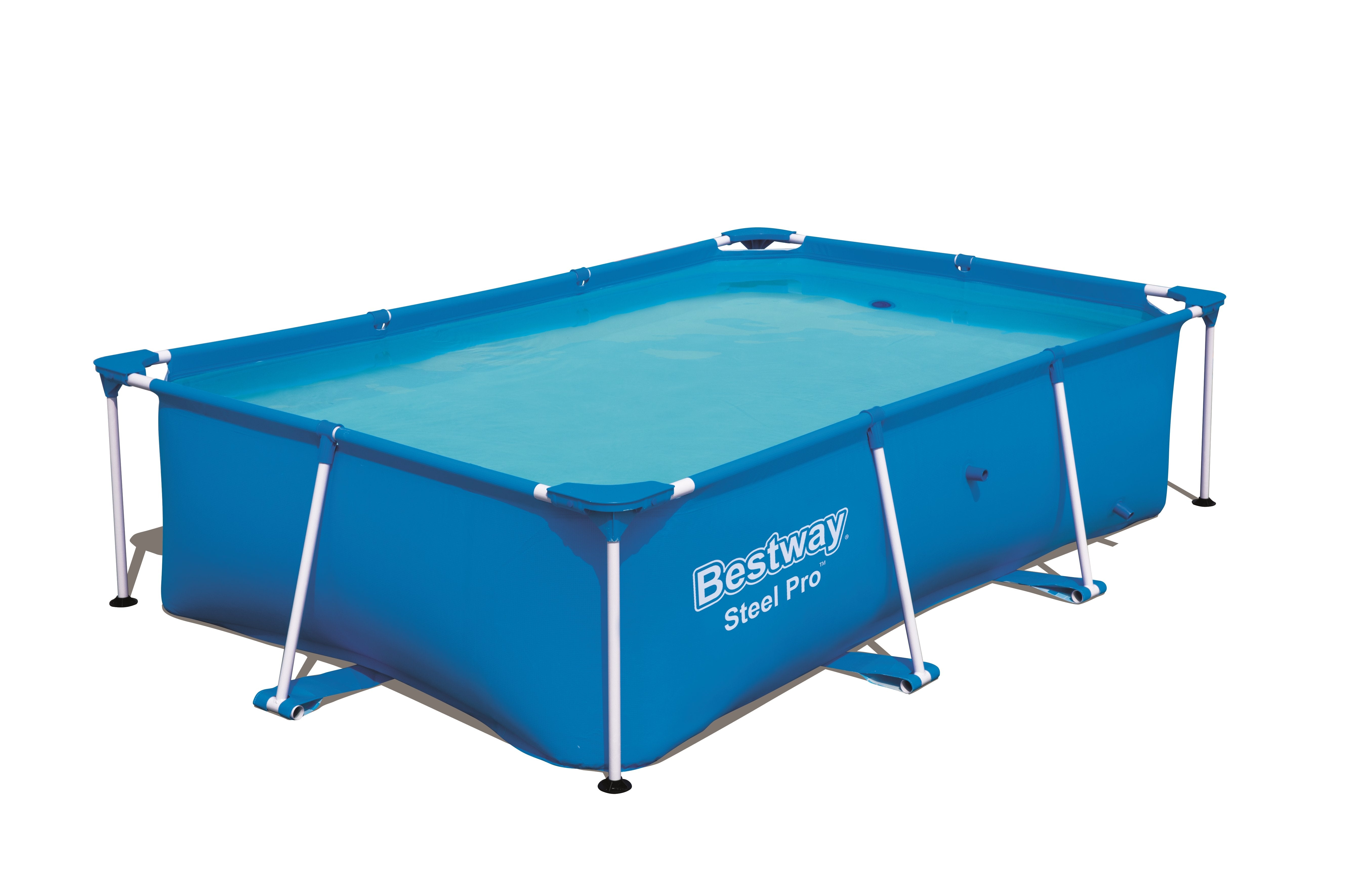 Bestway 56403 -  Piscina Desmontable Tubular Infantil Steel Pro 259x170x61 Cm