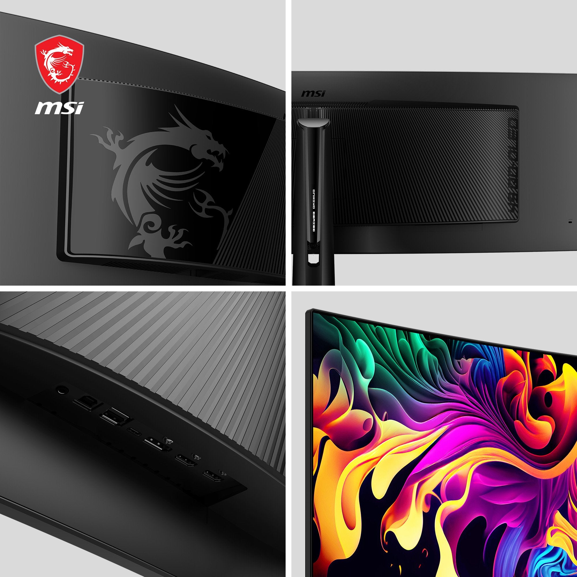 EAN 4711377332866 - MSI MPG 491CQPDE QD-OLED pantalla para PC 124,5 cm (49") 5120 x 1440 Pixeles DQHD Negro imagen 4