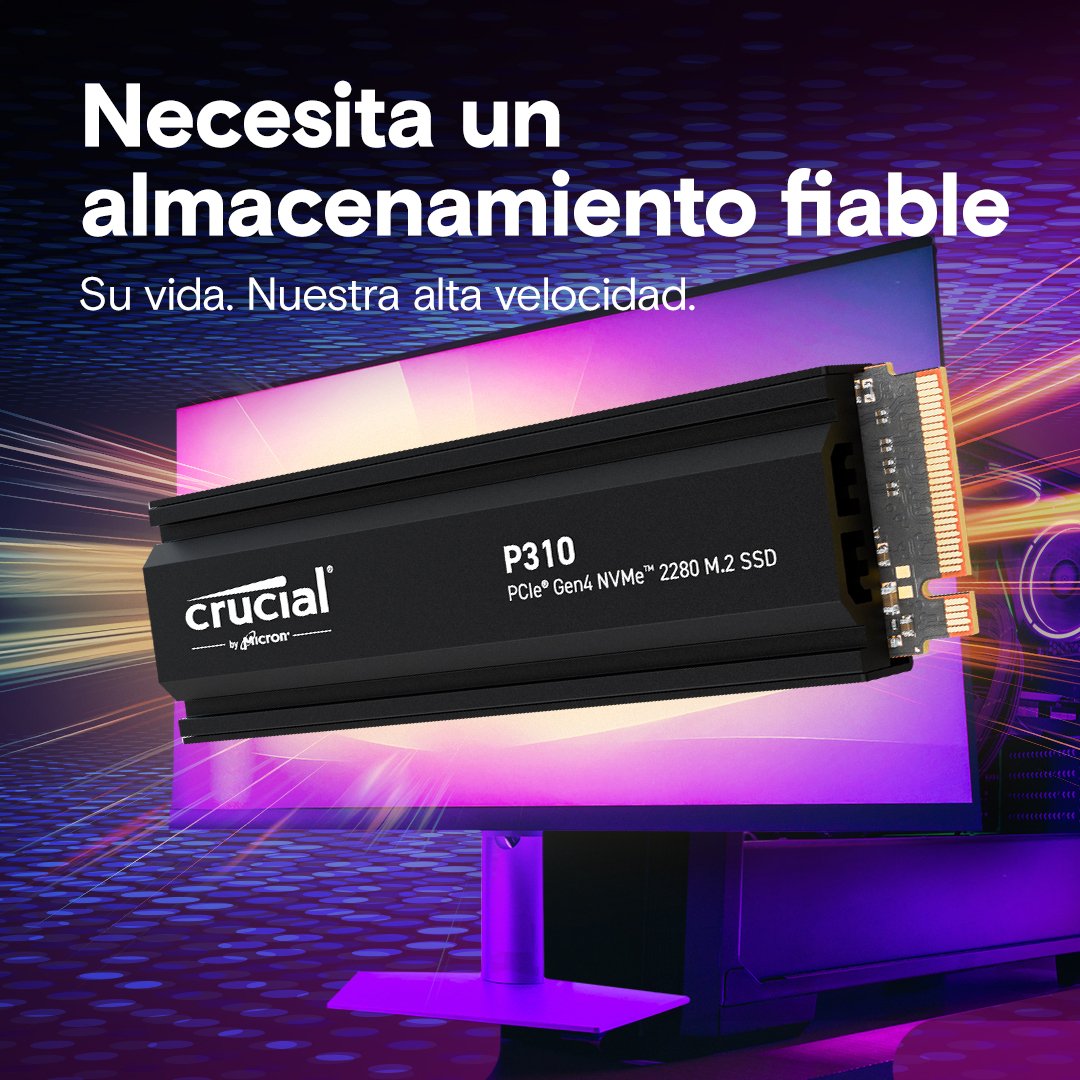 EAN 0649528944764 - Crucial P310 1 TB M.2 PCI Express 4.0 NVMe imagen 6