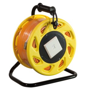 Logilink Carrete Cable Cat 7a Conector Keystone Jack 90m Naranja Cq5090s