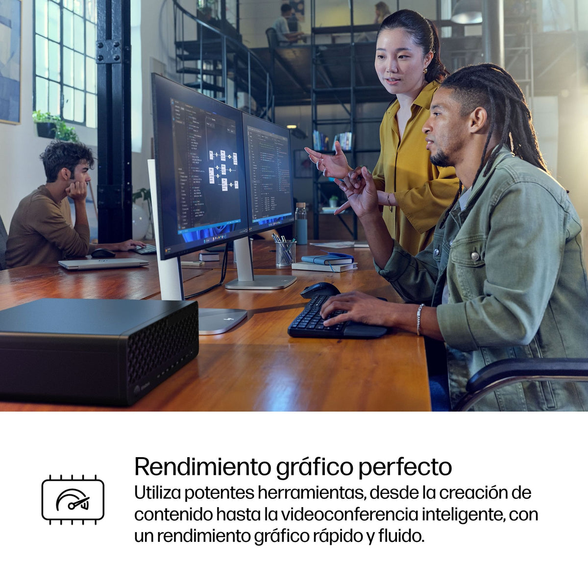 EAN 0826581478409 - HP DR9Q2ET PCs/estación de trabajo Intel Core Ultra 5 235 32 GB DDR5-SDRAM 1 TB SSD Windows 11 Pro SFF PC imagen 12