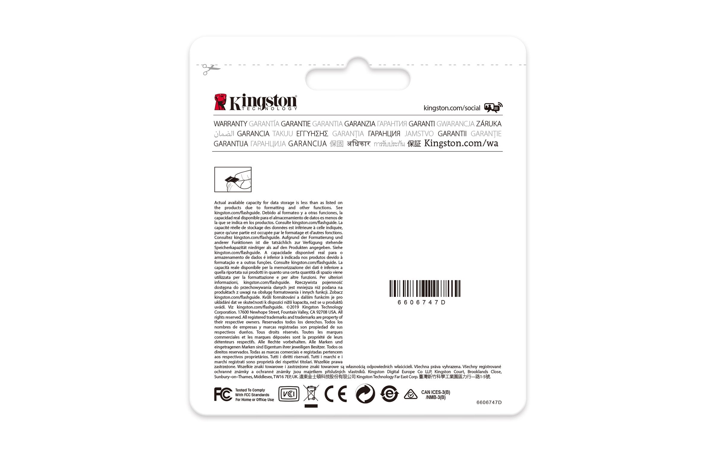 EAN 0740617290035 - Kingston Technology High Endurance 32 GB MicroSD UHS-I Clase 10 imagen 3