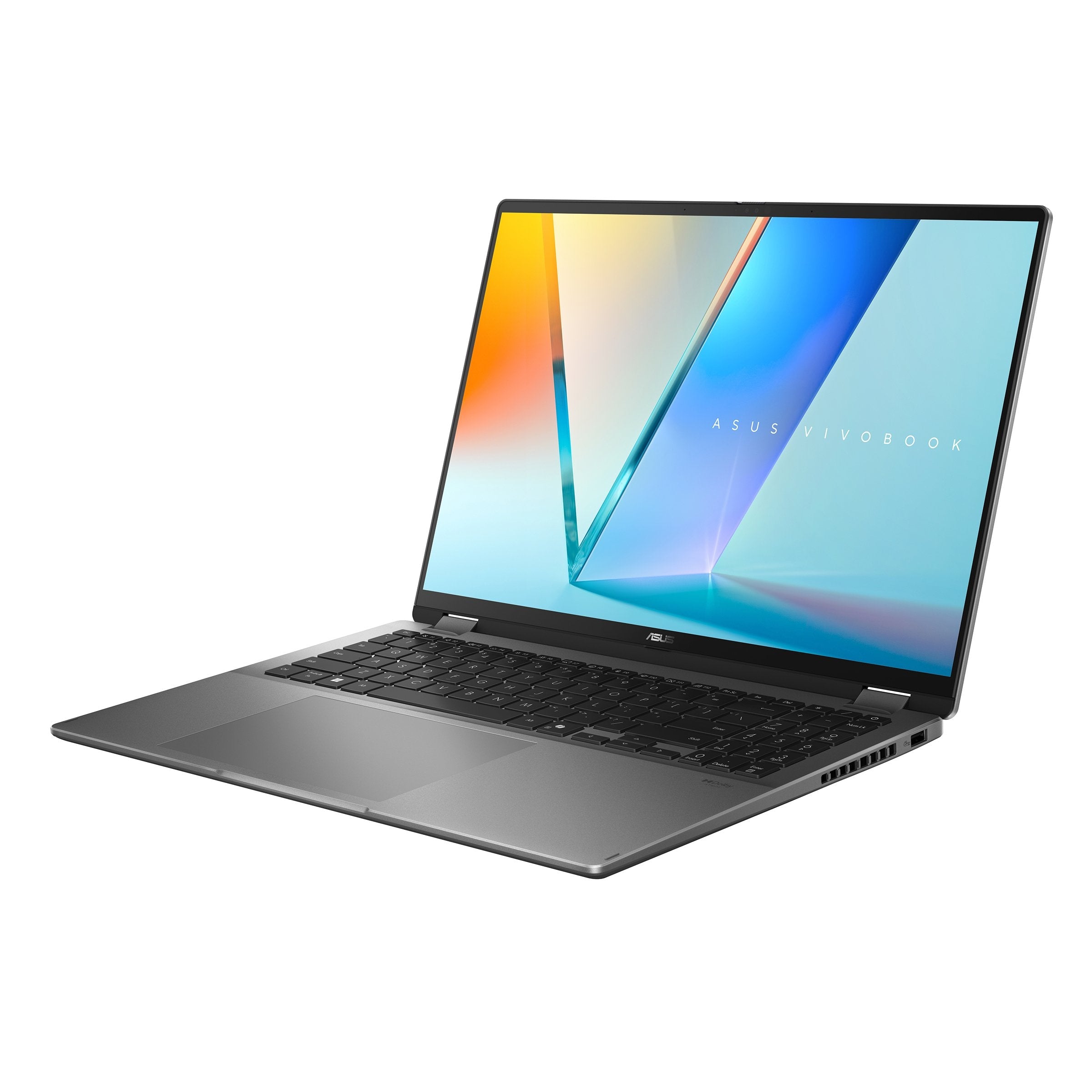 Asus Vivobook 16 Flip Tp3607aa-Flip-Dissi4x Copilot+ Pc Intel Core Ultra 9 386h Hybride (2-En-1) 40,6 Cm (16) Pantalla Táctil Wuxga 32 Go Lpddr5x-Sdram 1 To Ssd Wi-Fi 7 (802.11be) Windows 11 Pro Gris