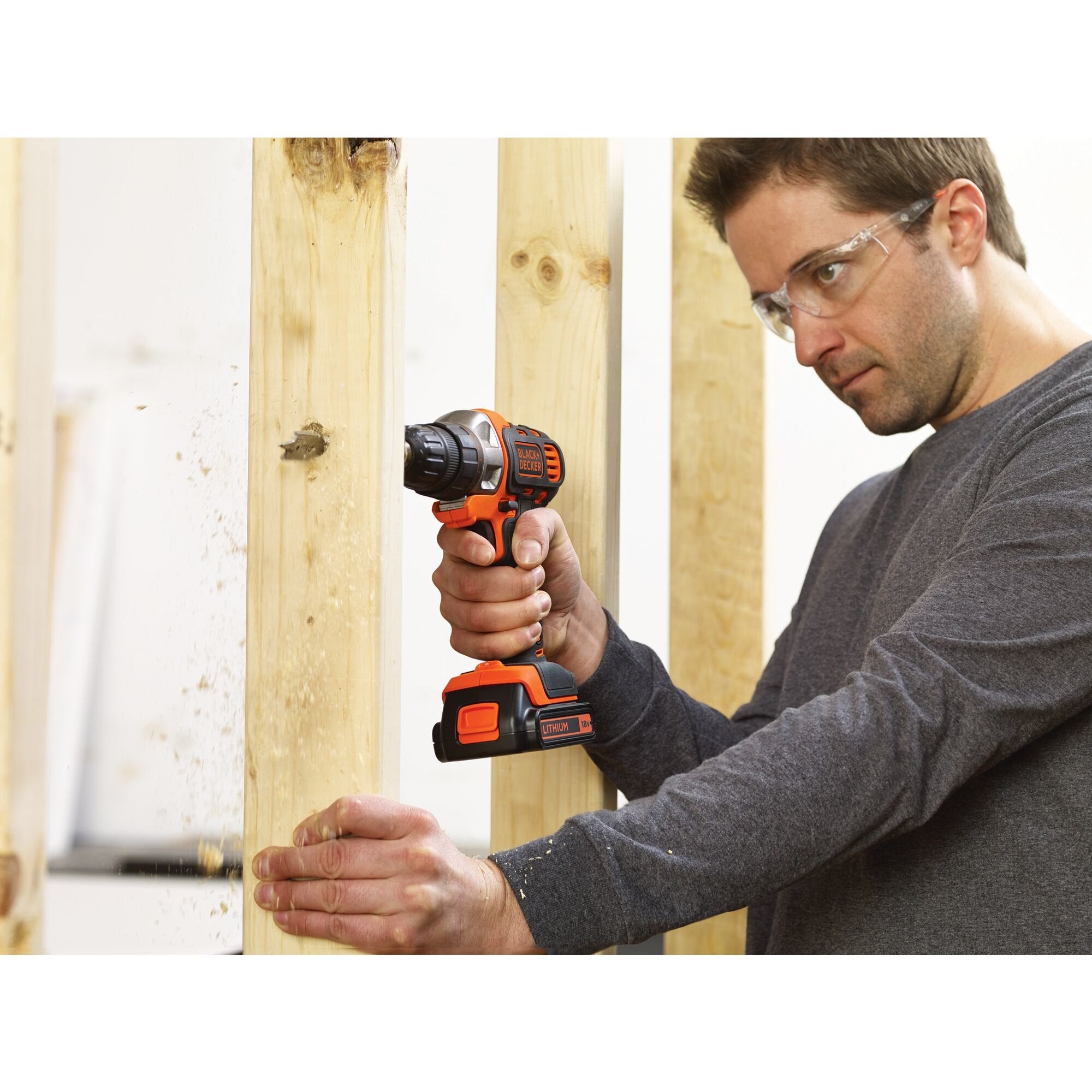Taladro Black+Decker Mt218k-Qw 1,46 Kg Negro, Naranja, Taladro/Destornillador Negro/Naranja, Batería, Ión De Litio, 18 V, 1,46 Kg