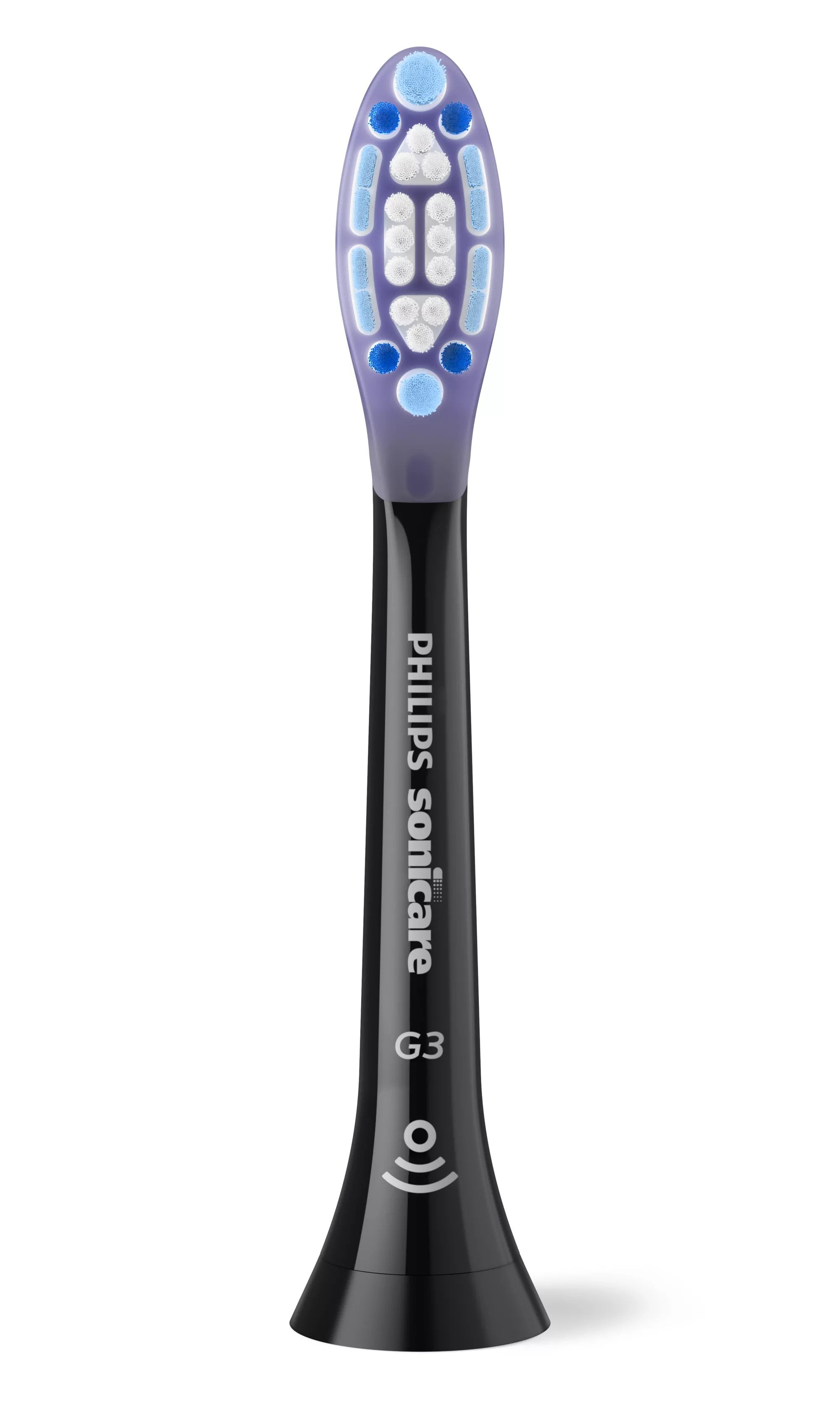 EAN 8720689036726 - Philips HX9055/88 cepillo de cabello 5 pieza(s) Negro imagen 2