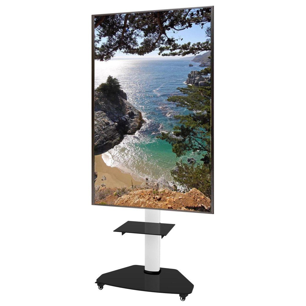 Techly Ica-Tr3wh Soporte Para Pantalla De Señalización 177,8 Cm (70") Blanco