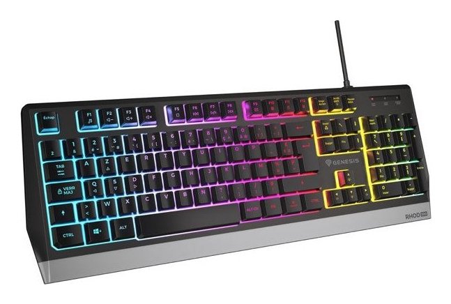 Genesis Gaming Tastatur Rhod 300 Rgb Cablegeb. (Fr)