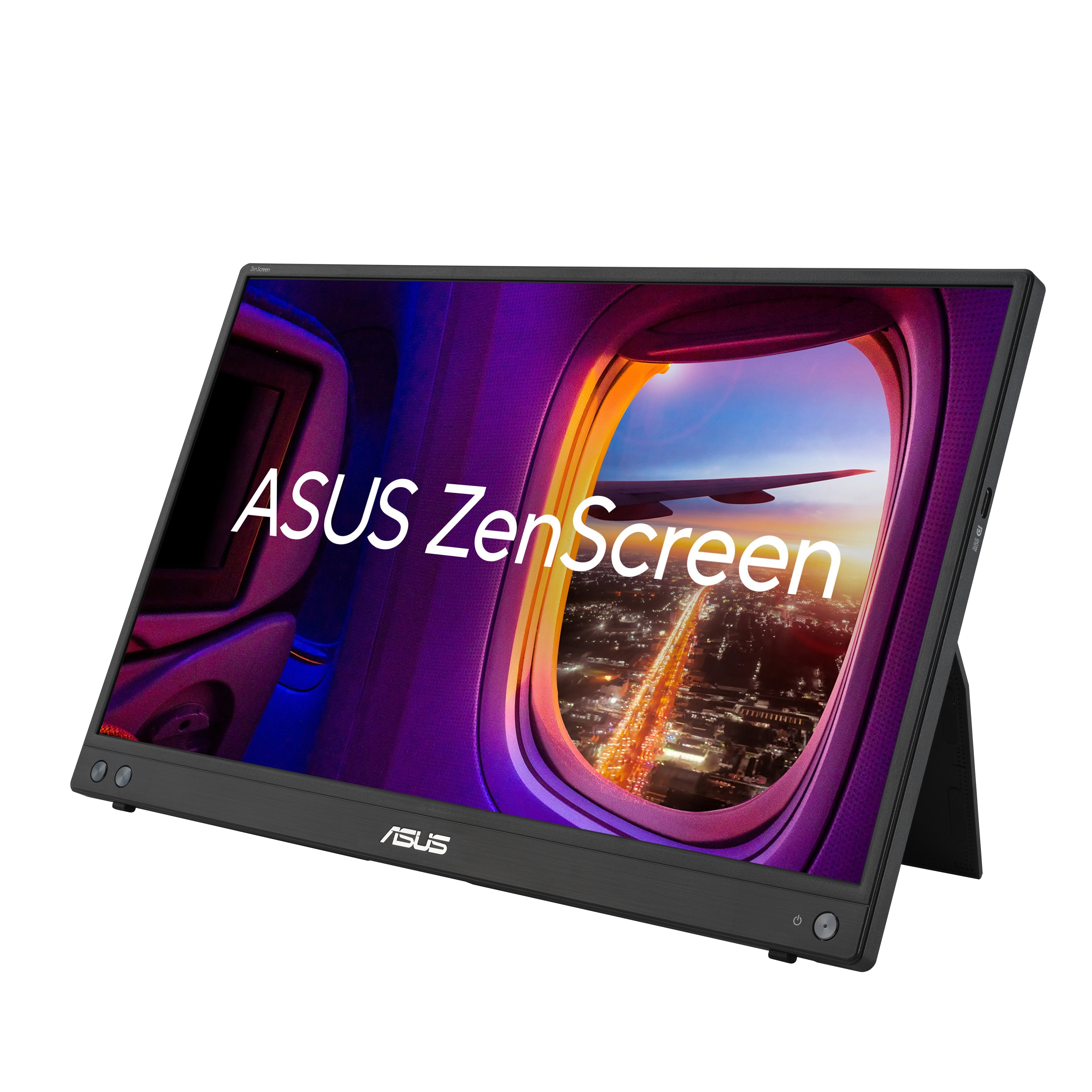Monitor Asus Zenscreen Mb16ahv 15.6" Full Hd Ips Hdmi Usb Tipo C Azul Light Filter Anti Glare Surfac