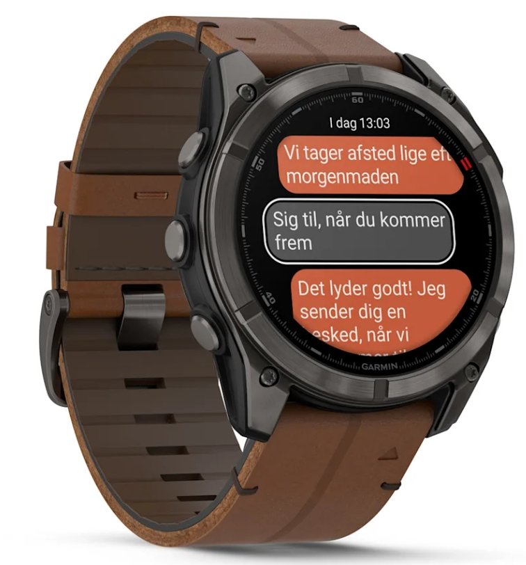 Watch Garmin Fenix 8 Pro Amoled Sapphire Gps 51mm - Graphit/Titanium Titan