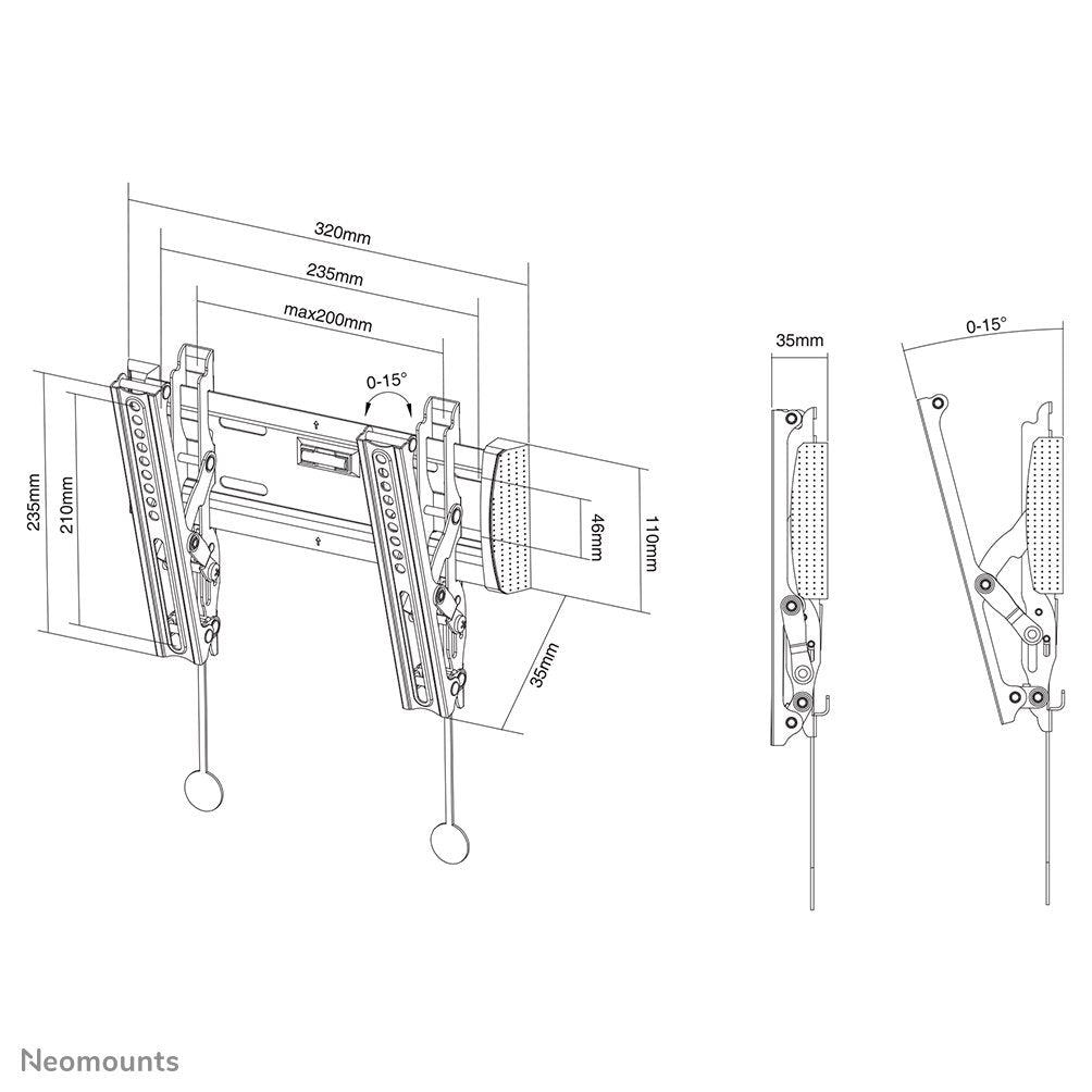 Newstar Soporte De Pared Para Tv