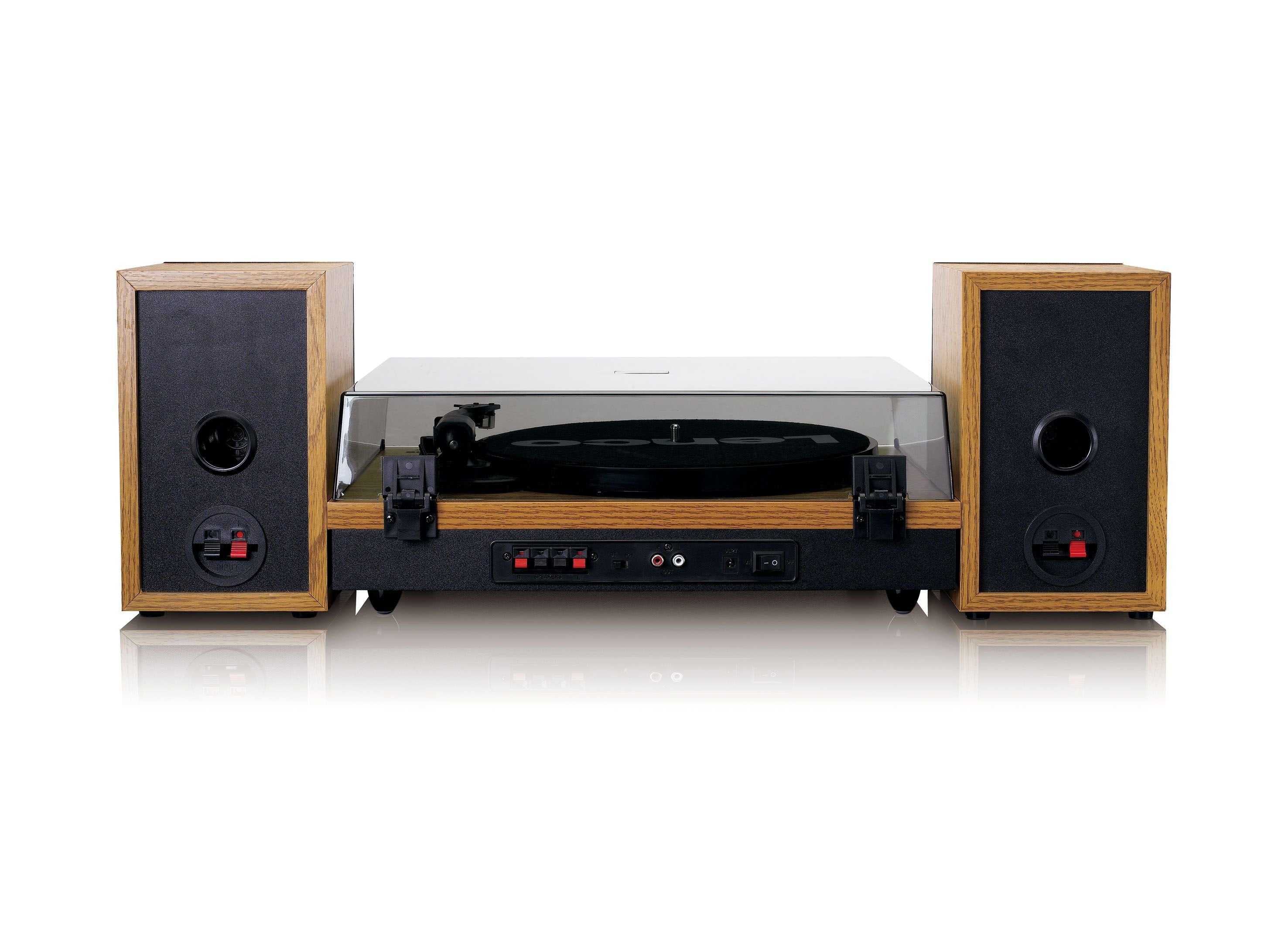 Lenco Ls-300 Tocadiscos De Tracción Por Correa Negro, Madera