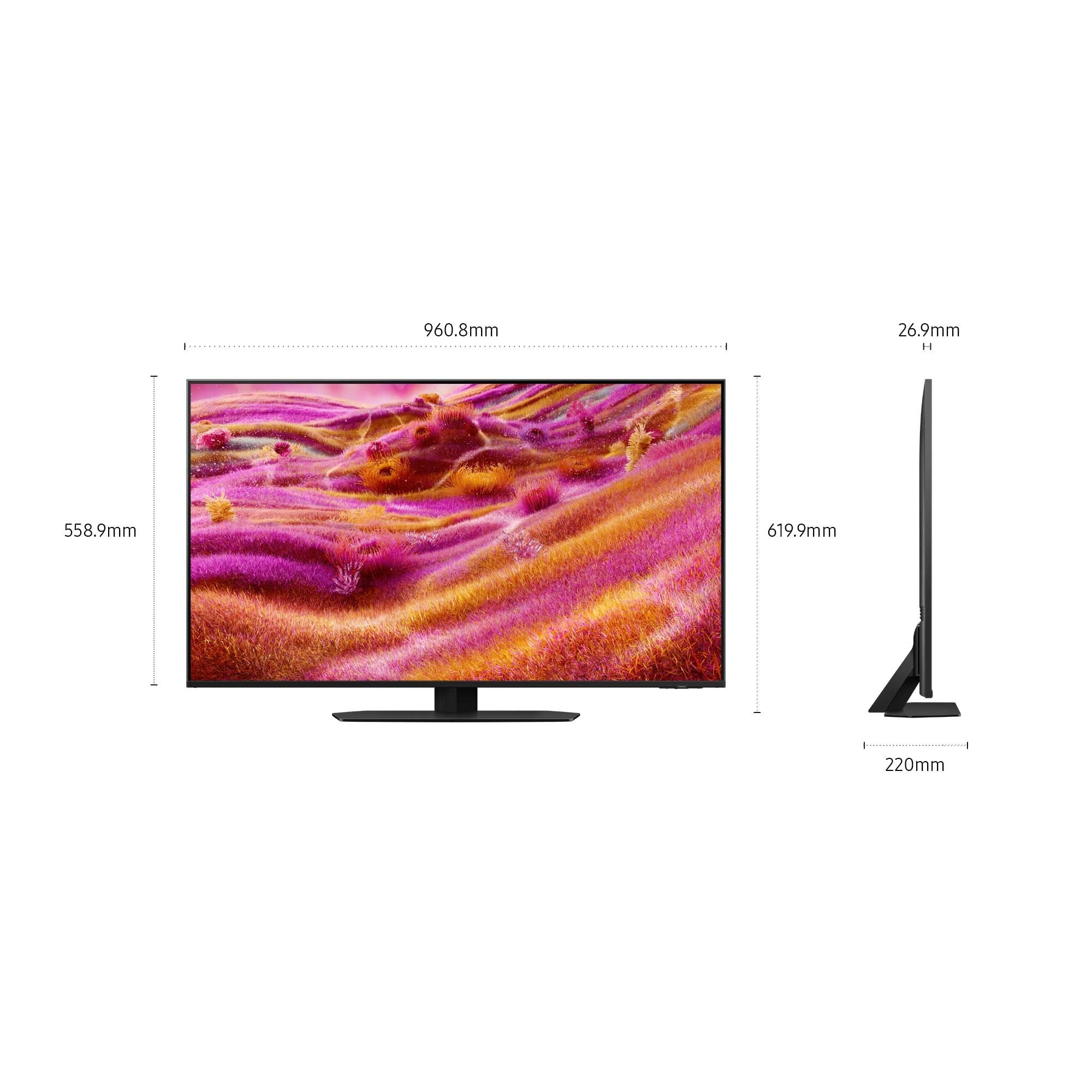 EAN 8806095995809 - Samsung QE43QN90FAT 109,2 cm (43") 4K Ultra HD Smart TV Wifi Negro imagen 4