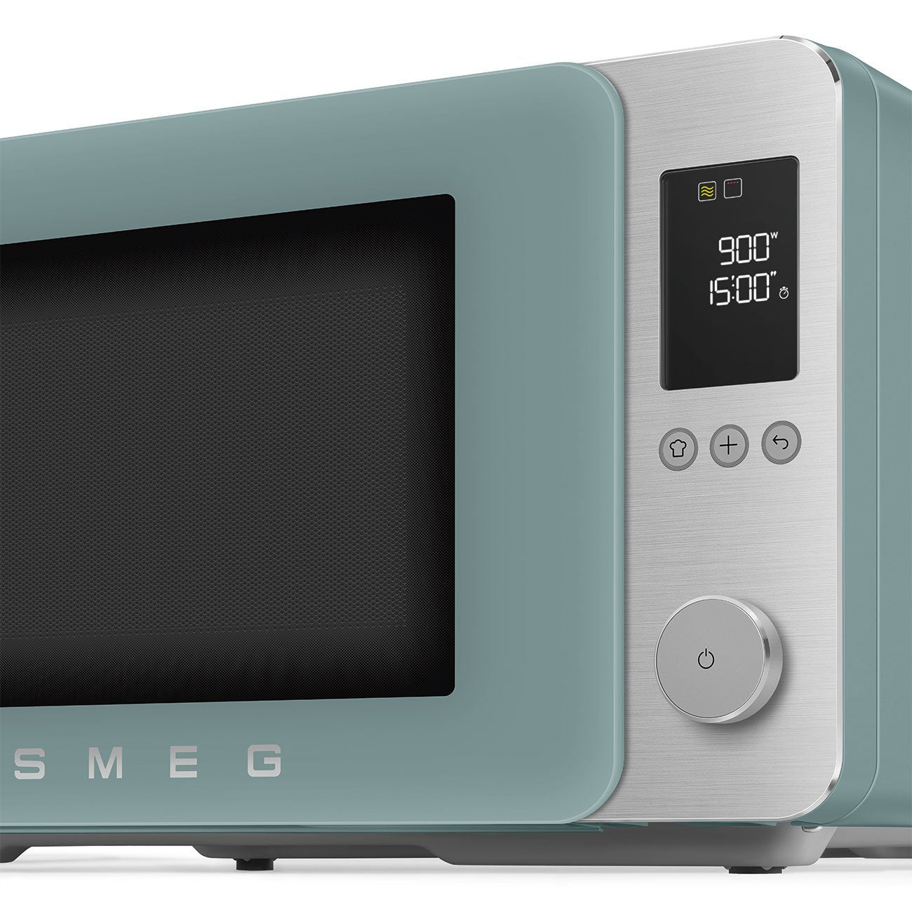EAN 8017709356613 - Smeg MOC02EGMEU microondas Verde Microondas combinado Encimera 27 L 1450 W imagen 15