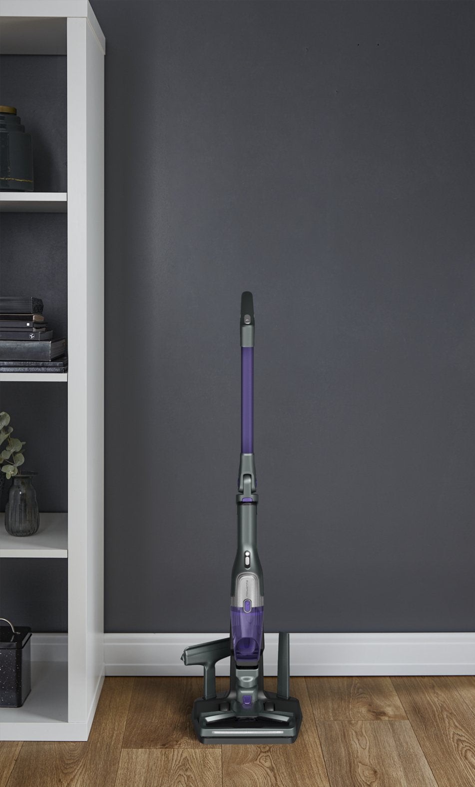 Aspirador  Rowenta Xtrem Compact 2-En-1 Rh1238 Negro/Morado