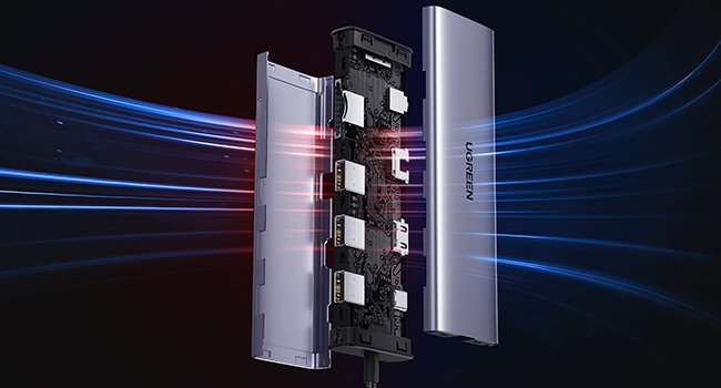 EAN 6941876216017 - Ugreen Revodok 10-in-1 USB-C Hub imagen 8